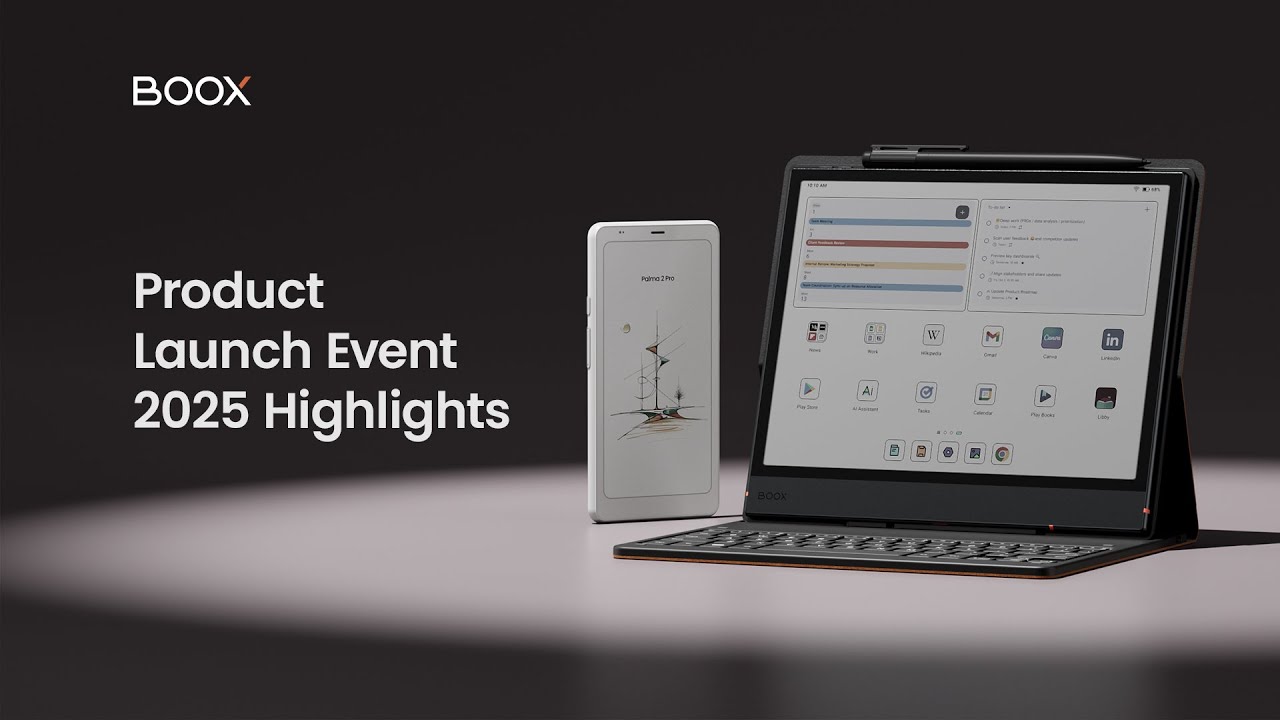BOOX Product Launch Event 2025 Highlights