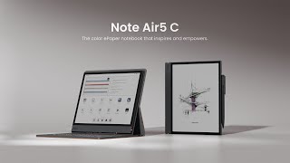 Introducing Note Air5 C: The All-in-One Color ePaper Notebook